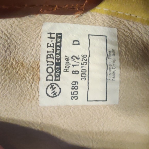 Double H Roper Boots - Picture 3 of 10